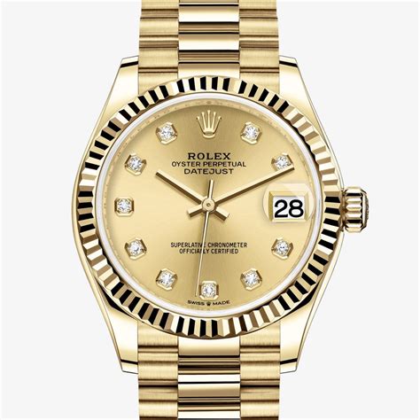 rolex oyster datejust oro giallo